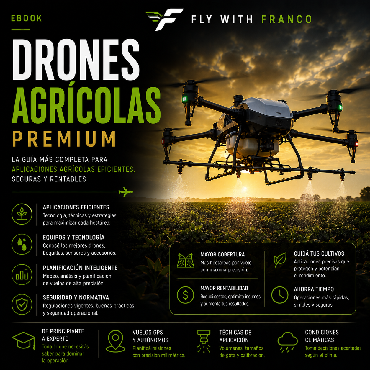 Drones Agrícolas — Guía Completa para el Productor